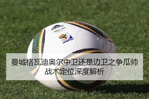 曼城格瓦迪奥尔中卫还是边卫之争瓜帅战术定位深度解析